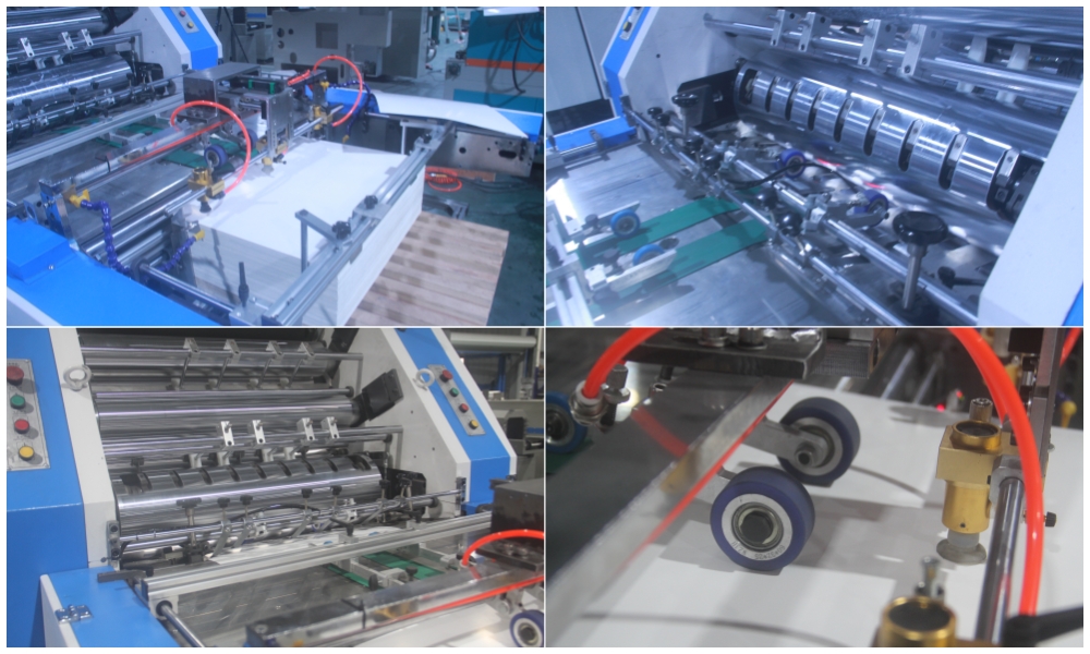 Macchina per laminazione automatica di cartone