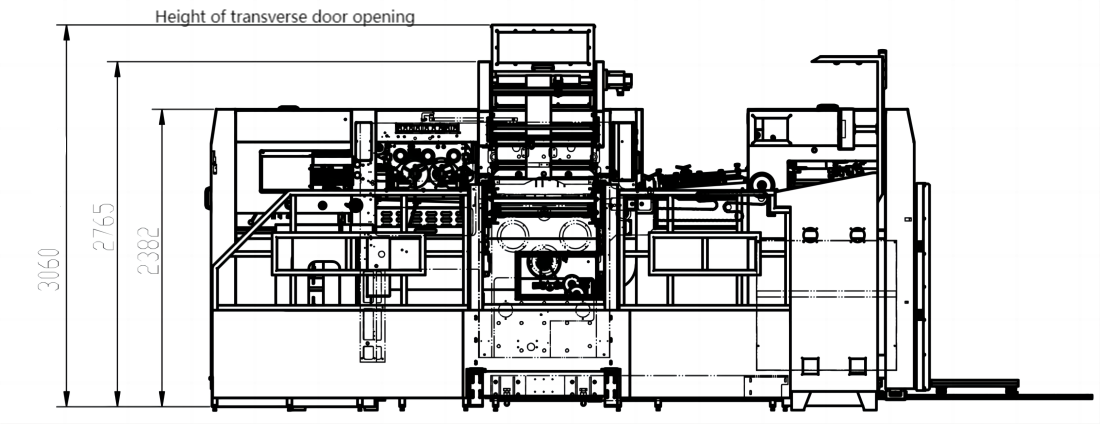 Stamping a caldo automatico e fustellatura