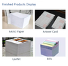 Macchina per banco di carta di cartone automatica per carta da 80 a 400 gsm 
