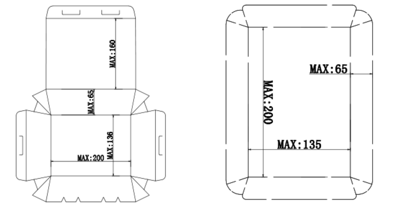 Take Away Fast Food Box Making Machine