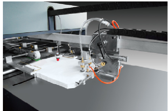Posizionamento della scatola Machine