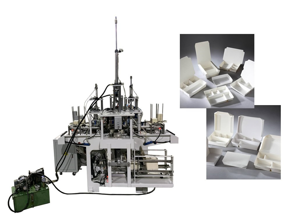 Macchina per la formazione della scatola del compartimento