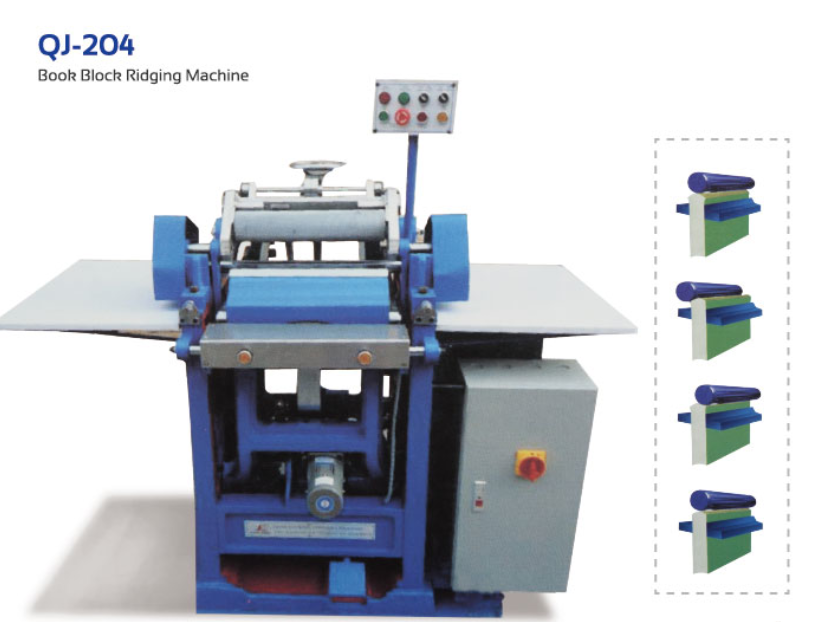 Book Block Ridging Machine