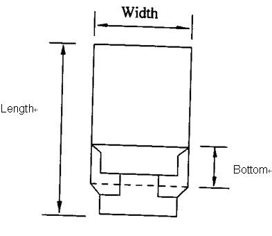 Sacchetto di carta che fa macchina