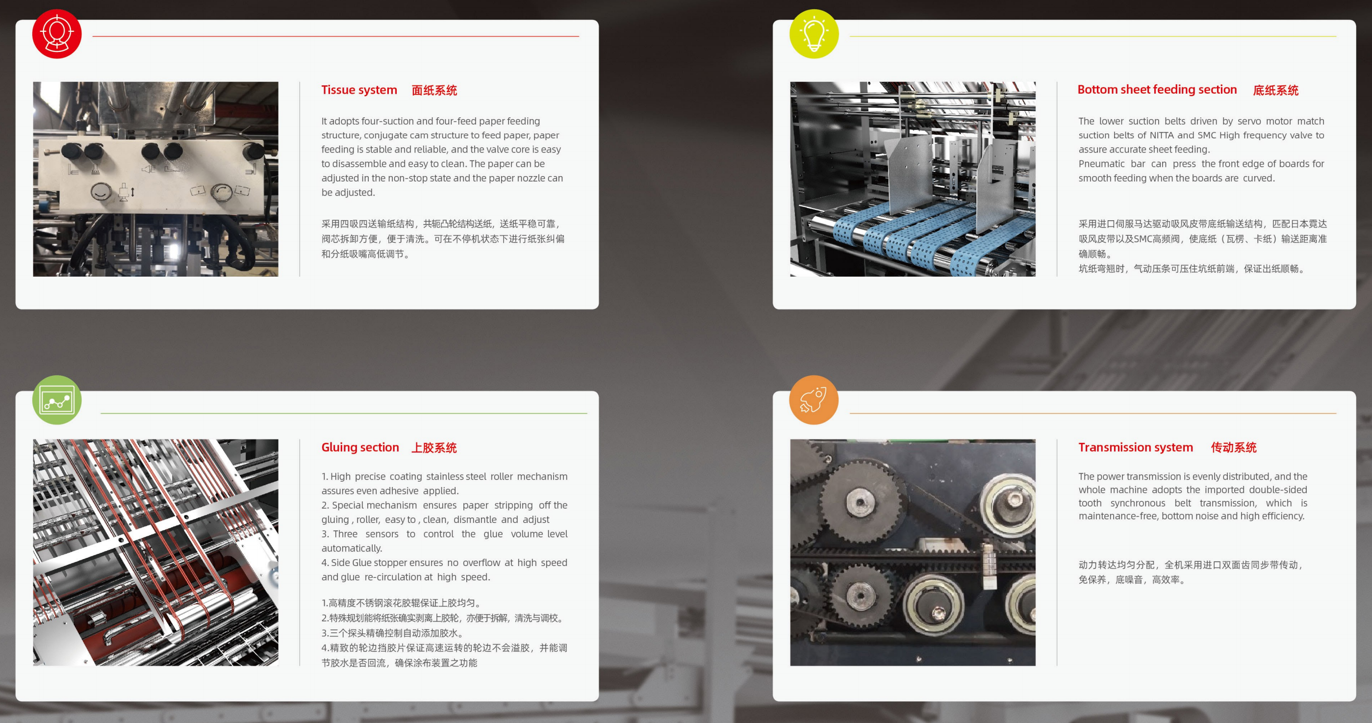 Macchina per laminazione al flauto