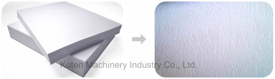 Rotolare la macchina per l'imbloccio di carta