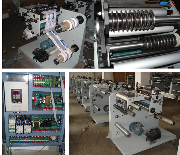 Etichetta una macchina a fessura