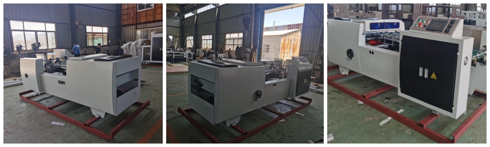 Macchina incollata di copertura e scatola inferiore