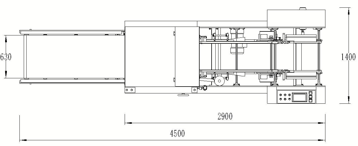 Macchina incollata di copertura e scatola inferiore